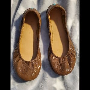 Tieks - Size 11 - Sienna Brown Croc
